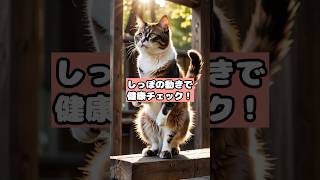 【猫 しっぽ】健康チェックに必須！しっぽの動きでわかる猫の体調#猫 #ペット #猫のいる生活 #猫のいる暮らし #shorts