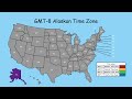 us time zones mapped 🕰🇺🇸