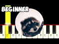 Pedro Pedro Pedro - Racoon Meme - Fast and Slow (Easy) Piano Tutorial - Beginner