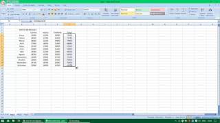 Sumar filas y columnas en excel