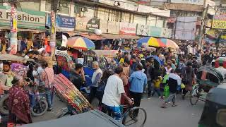 হঠাৎ করে শীত বারার কারণে নিউমার্কেটে সাধারণ ক্রেতাদের ভিড় #please subscribe now Gonogonerkhatha24