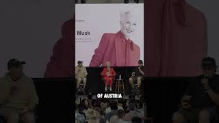 Maye Musk speaks German