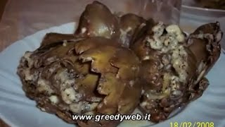 Carciofi farciti alla Siciliana di mia Mamma