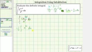 Definite Integration Using Substitution - Int(e^(1/x^n)/x^(n+1))