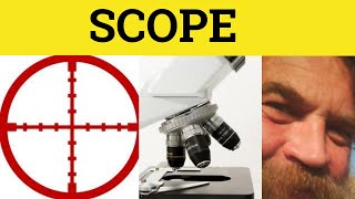 🔵 Scope - Scope Meaning - Scope Examples - Scope Defined