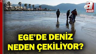 Ege'de Deniz Neden Çekildi! Büyük Deprem Kapıda Mı? | A Haber