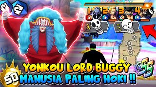 YONKOU BUGGY GAMEPLAY !! KOK BISA KILL BANYAK WKWK! SS LEAGUE - ONE PIECE BOUNTY RUSH