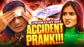 Accident Prank On Wife 🤯 Tanshi Vlogs