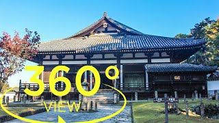 [360°Video(VR)] Todai-ji Temple Hokke-do Nara / 東大寺 法華堂 (三月堂) 奈良