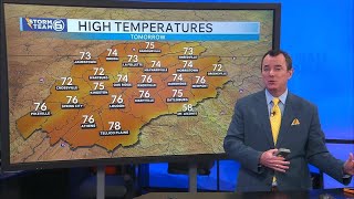 The warming trend continues this week