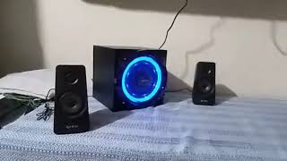 Infinity (JBL) Hardrock 210 Deep Bass 2.1 Channel Multimedia Speaker | (Sound test)