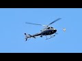 LAPD Helicopter Takes Down Object Hits Balloon / Kite & EX-LAPD Start-Up AS350 / H125 N229LA N323LA