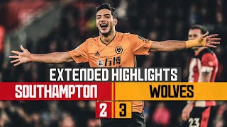 JIMENEZ BREAKS WOLVES' SCORING RECORD | Southampton 2-3 Wolves | Extended Highlights