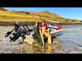 High & Dry On A Scottish Island - Taking The Boat From Our Cottage On The Isle Of Skye - Ep91