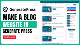 Generatepress Marketer Theme Customization Step By Step Guide | Generatepress Theme Customization