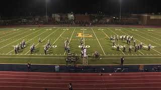 Ledyard High School Marching Band halftime performance 10/14/21