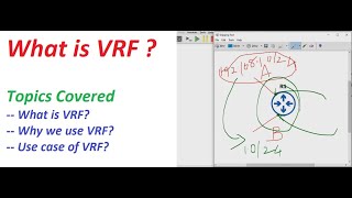 Introduction to VRF || What is VRF || TAMIL