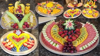 Fruit Platter Ideas #11 | Party Fruit Platters | Holiday and Thanksgiving Day Fruit Platters
