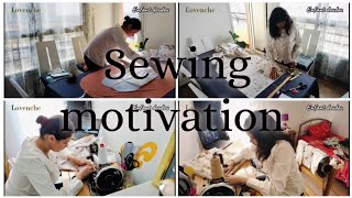 [Lovenche🌹] Trying to be productive again || Baby-nest cutting & sewing, Quilted tote bag