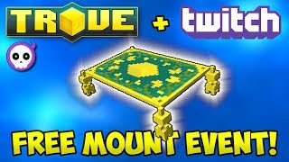 HOW TO GET TROVIAN CARPET MOUNT for FREE! | Trove June 26 12:30PM (PDT)