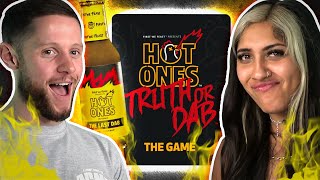 Irish People Try Hot Ones' Truth or Dab (The Last Dab!)