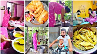 সংসারের একমাত্র Housewife রা পারে দশভুজা হয়ে সব দিকে সামলাতে।১০ মিনিটের মধ্যে সব কাজ কমপ্লিট করলাম।