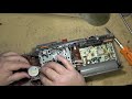 vintage aiwa cs230 radio cassette repair