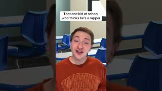 That one kid who thinks he’s a rapper #comedy #pov #school