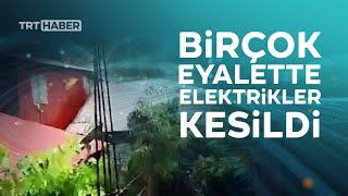 Filipinler'de Conson tayfunu: Elektrik kesintileri yaşandı