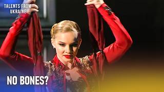 She Mixed Extreme Danger With Pure Seduction! | Ukraine's Got Talent