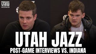 Will Hardy & Walker Kessler React to Utah's "Strange Game" vs. Indiana, Kessler's Evolution in NBA