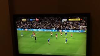 N'Golo Kante Screamer- Manchester United Vs Chelsea 0-1 Fa cup quarter final