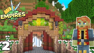 Empires 2 : I Built my Starter CAVE BASE ENTRANCE in Minecraft 1.19 Survival Let's Play (#2)