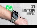 How to See Whatsapp Messages on Apple Watch (tutorial)