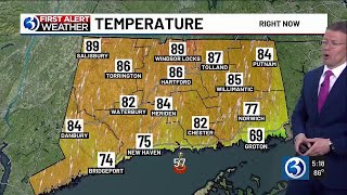 Technical Discussion: Initially heat then storms prompt First Alert Weather Days