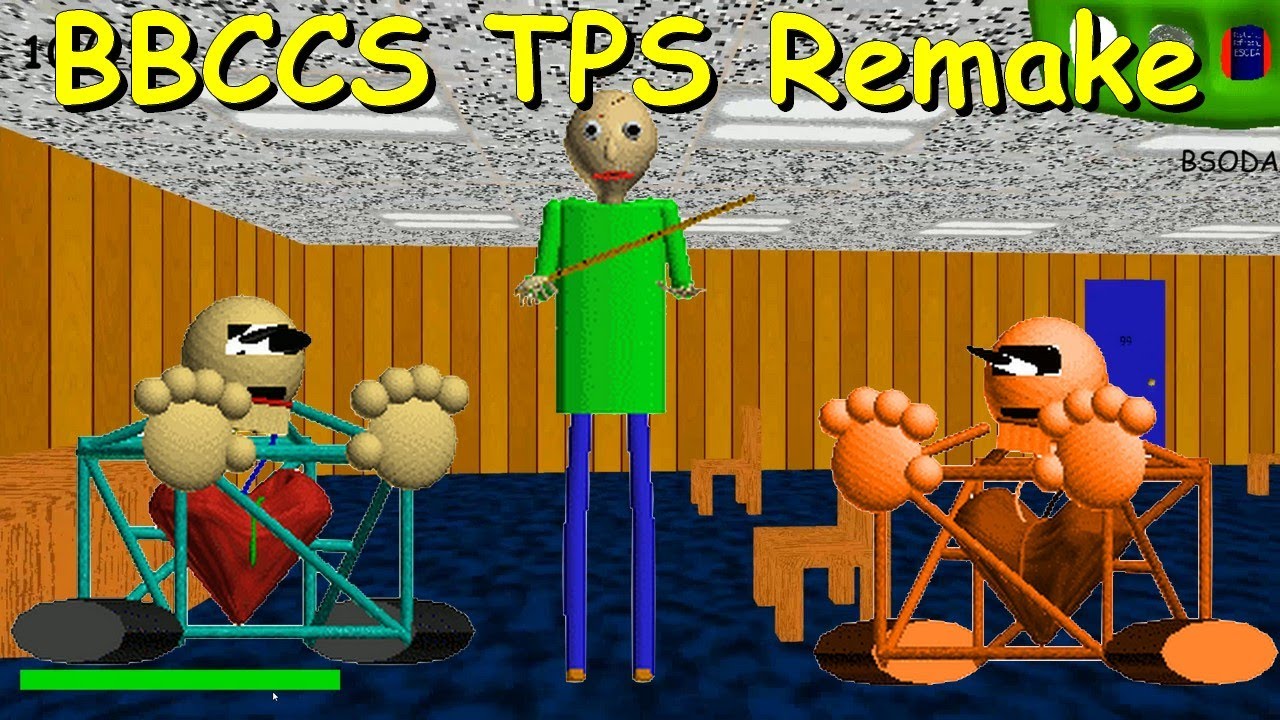 Baldi's Basics Character Calamity Series: The Perplexing School Remake ...