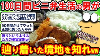 【2ch面白いスレ】100日間コンビニ弁当生活した男の辿り着いた境地がなかなか草ボーボーだった件についてwww【2chゆっくり解説】