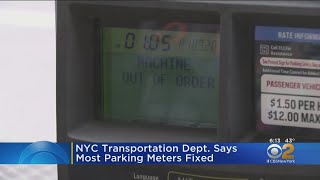 NYC Transportation Department Says Most Parking Meters Fixed