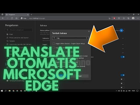 Cara Mengaktifkan Translate Otomatis Di Microsoft Edge Laptop - YouTube