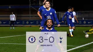 Chelsea U21 3-0 Tottenham U21 | Highlights | PL2