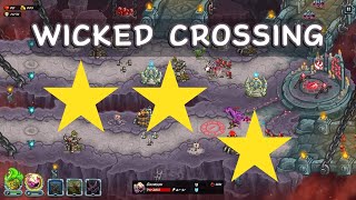 Kingdom Rush Alliance Tower Defense | Wicked Crossing | Veteran Difficulty | 3 Stars