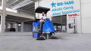 CLEANVAC AKÜLÜ GENİŞ ALAN SÜPÜRÜCÜ - SWEEPER