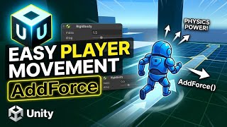 Unity AddForce Movement Tutorial | Move Player Using Physics (Beginner Friendly)