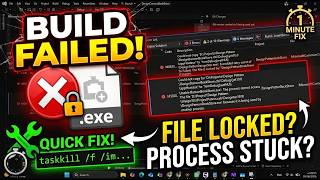 Fix: The process cannot access the file because it is being used by another process (.NET)