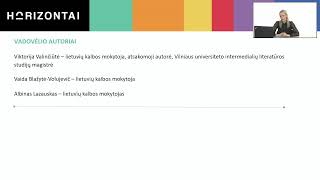 Kaip kalbėtis apie kalbą? LIETUVIŲ KALBA 5 klasei, serija „Horizontai“