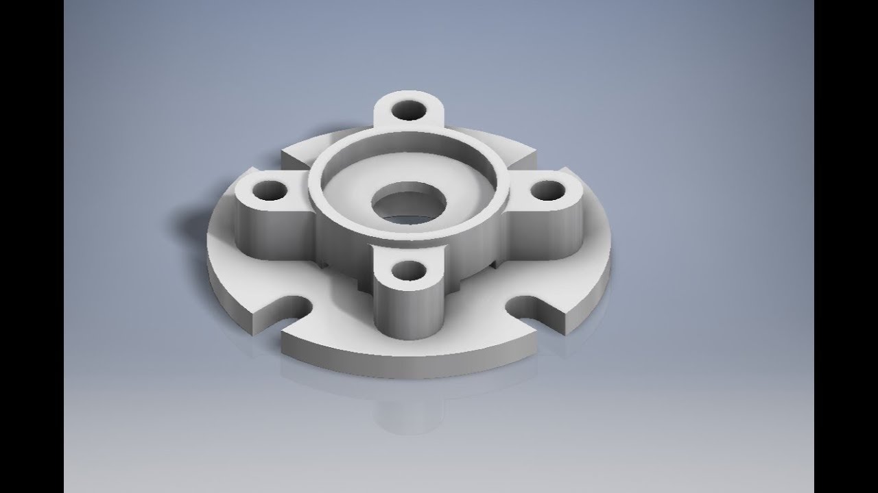 Autodesk Inventor Beginner Tutorial Part 3 Youtube