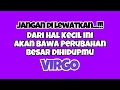 💜VIRGO HAL INI AKAN BAWA PERUBAHAN BESAR DI HIDUPMU‼️