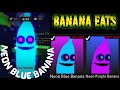 Banana Eats #Roblox #krish3405 | Game-62: Playing with Neon Blue Banana😍