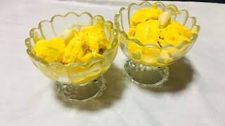 Perfect mango 🥭 🥭Ice cream Recipe// വെറും മുന്ന് ചേരുവകൾ കേണ്ട്‌ മമ്പഴ ഐസ്‌ക്രീം 🍨🍨