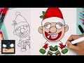 How To Draw Jeffy the Elf | Super Mario Logan